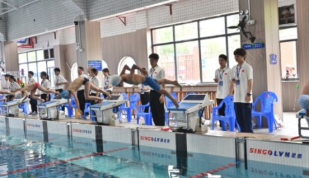 長沙市第十一屆運動會青少年游泳比賽圓滿完賽